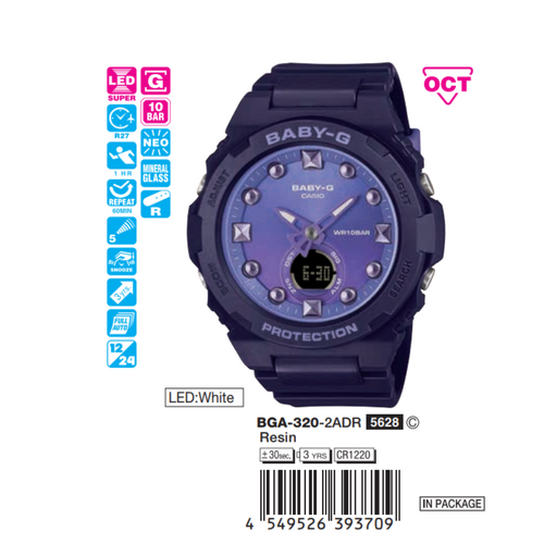 Casio Nữ BGA-320-2ADR