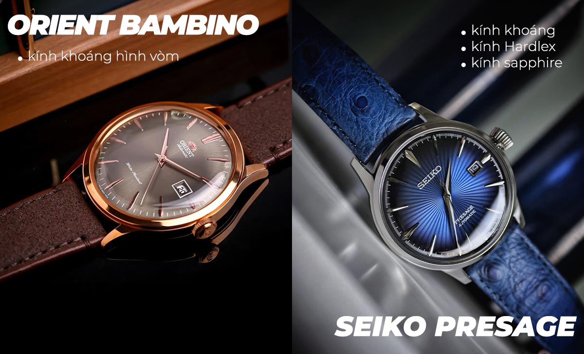 Orient Bambino vs Seiko Presage 2 dong ng h c gia r T T NH T